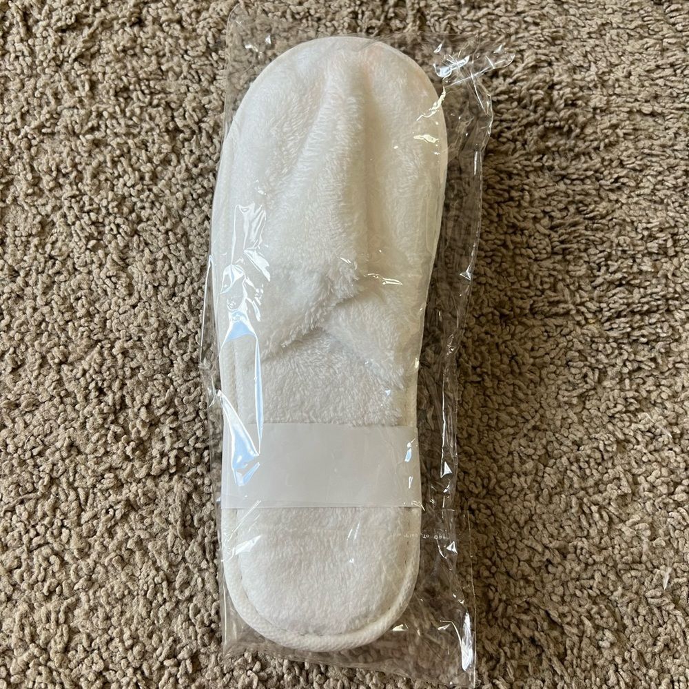 Luxury Plush Slippers Size Large